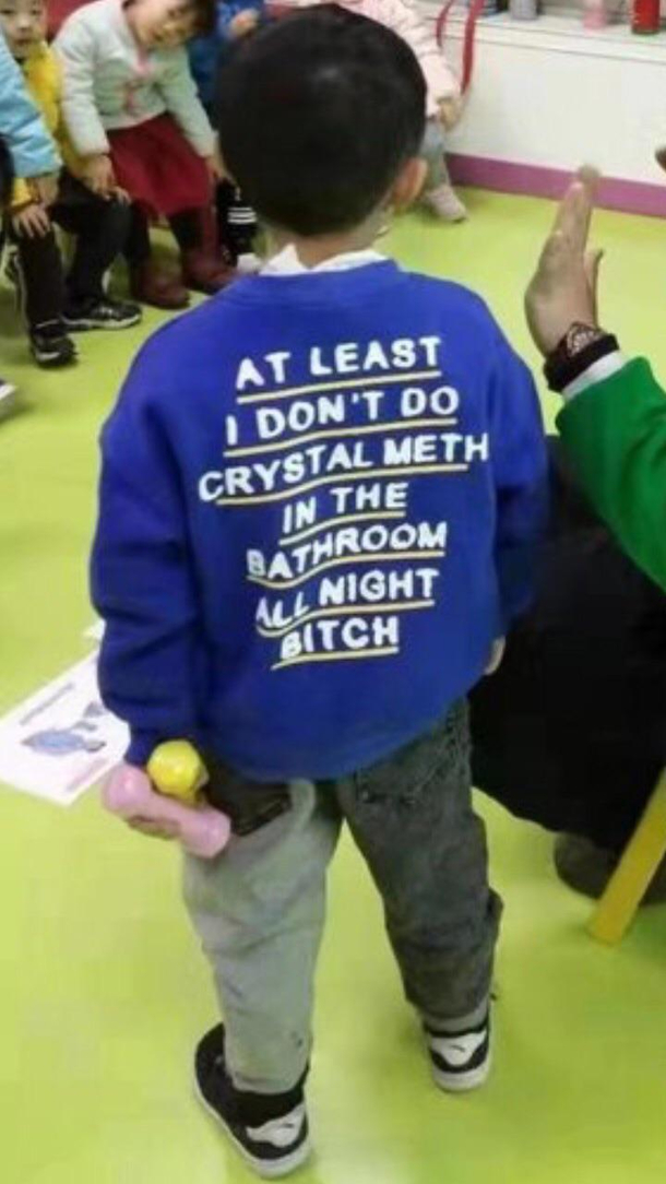 You cant judge me little boy only Jesus my dealer can