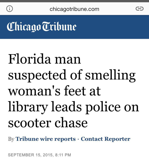 You cant make this shit up