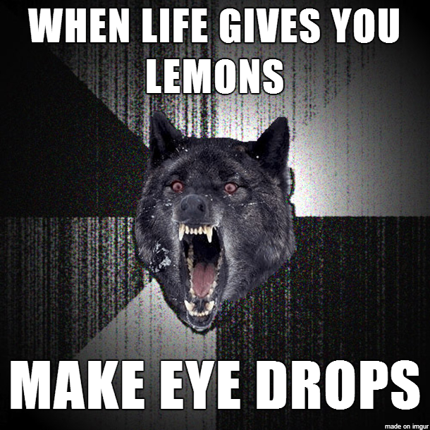 You dont have to look on the bright side