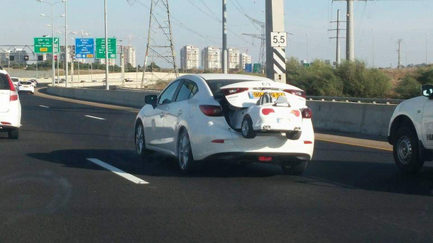 You dont see a car giving birth everyday