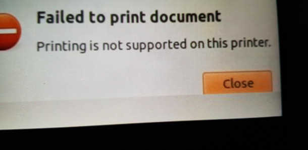You had one job