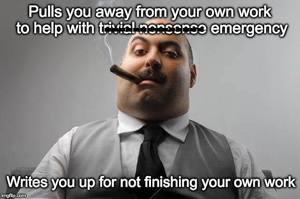 You have to respect mah authoritah