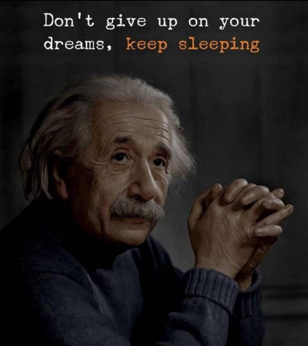 You heard keep sleeping
