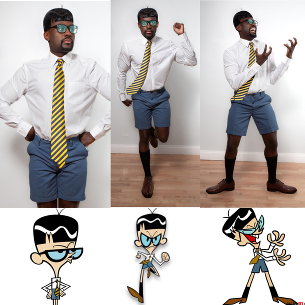 You kinda remind me of Mandark from Dexters Laboratory if he was all grown-up What do you guys think HA haHA HA haHA haHA