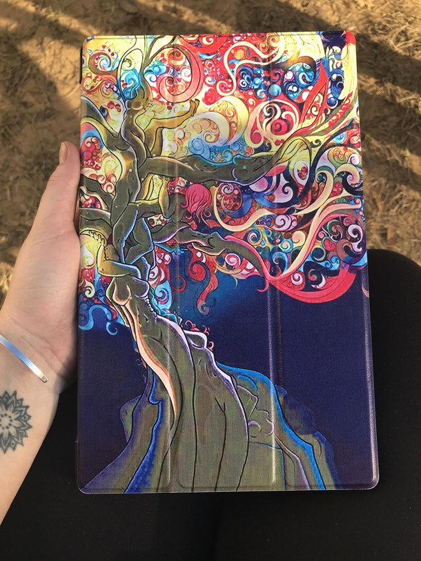 You know I really like this but the thing that bothers me is all the naked women -my yo niece at the exact moment we all realized her parents accidentally gave her a case covered in naked ladies