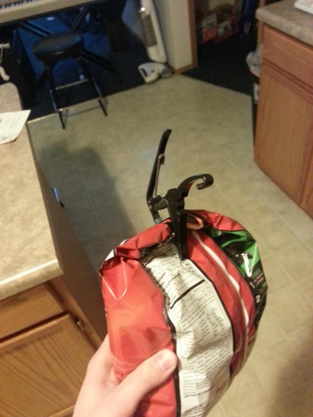 You know your roommate is a guitarist when