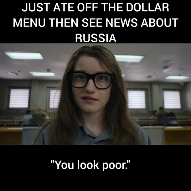 You look pour