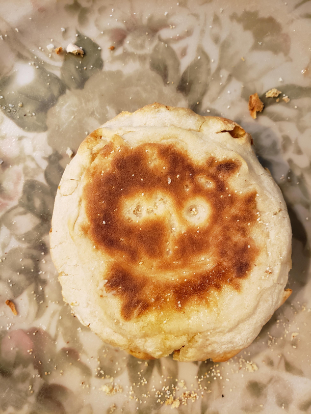 You say man in the mooni have found man in the muffin