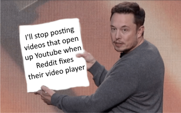 You tell them Elon