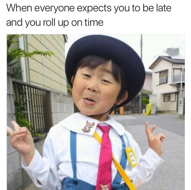 you thought