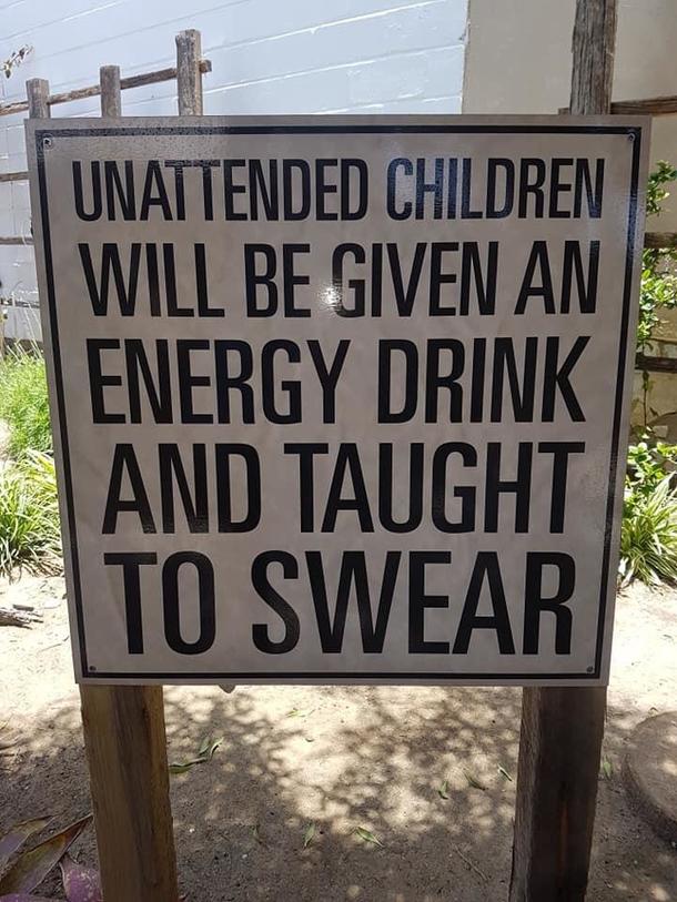 You were warned