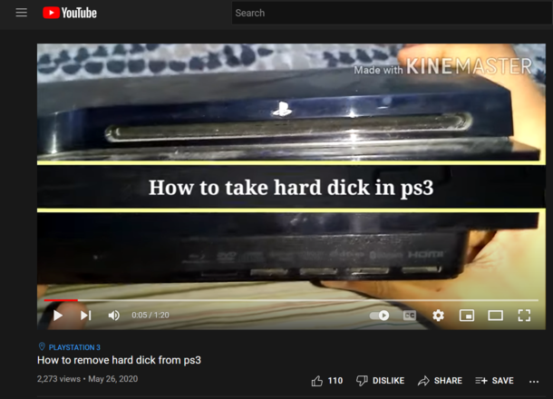 You werent supposed to play with your PlayStation in that way