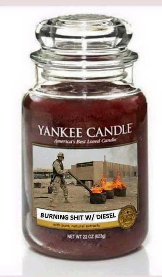 You wont smell anything after  minutes or so