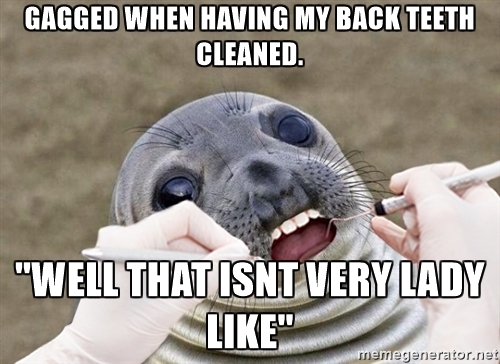 Young Male Dentist said this to my girlfriend as I sat next to her