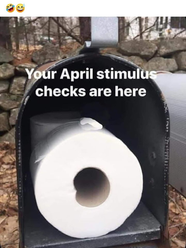 Your April Stimulus checks are here