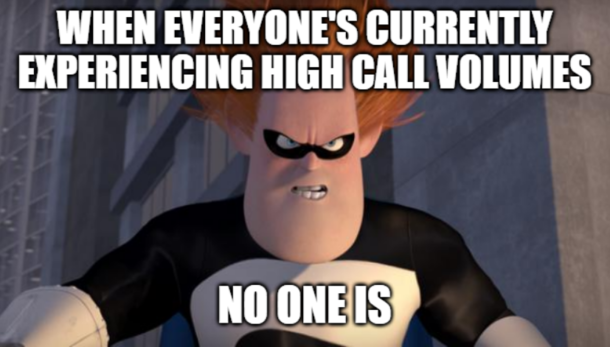 Your call is important to us