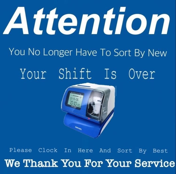Your job is done