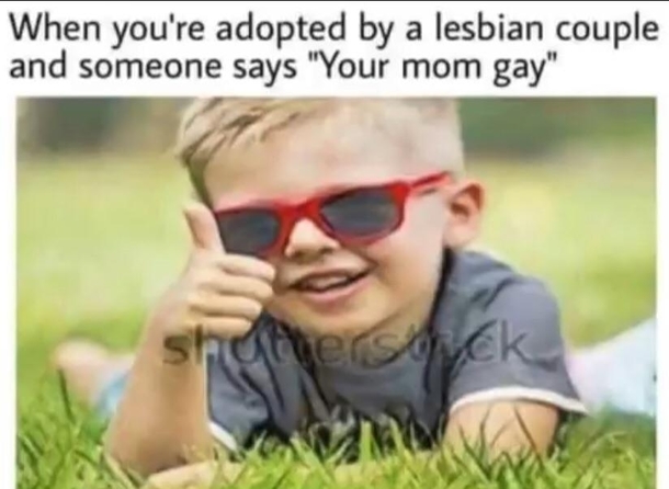 Your mom gay