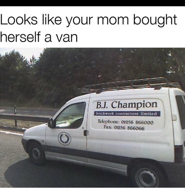 Your moms work truck