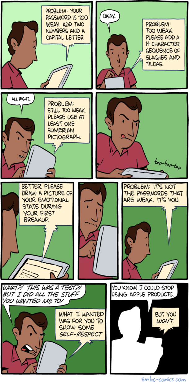 Your Password is Weak