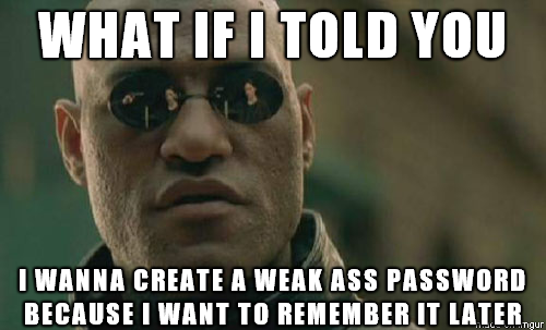 Your password must be - characters long including nonconsecutive letters numbers and special characters