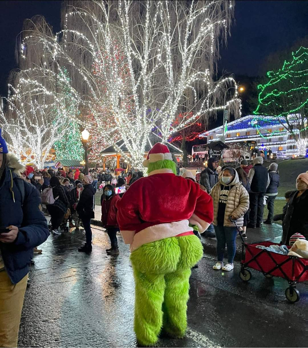 Youre a thicc one Mr Grinch