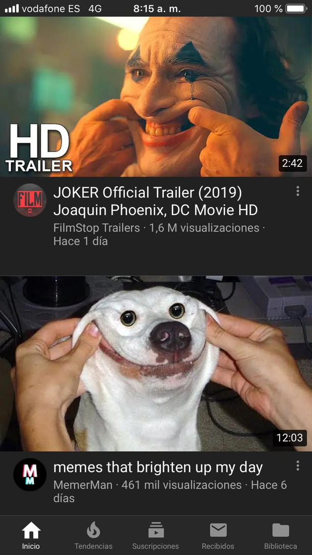 YouTube algorithm at its best