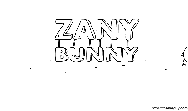 Zany Bunny My little cartoon for reddit 