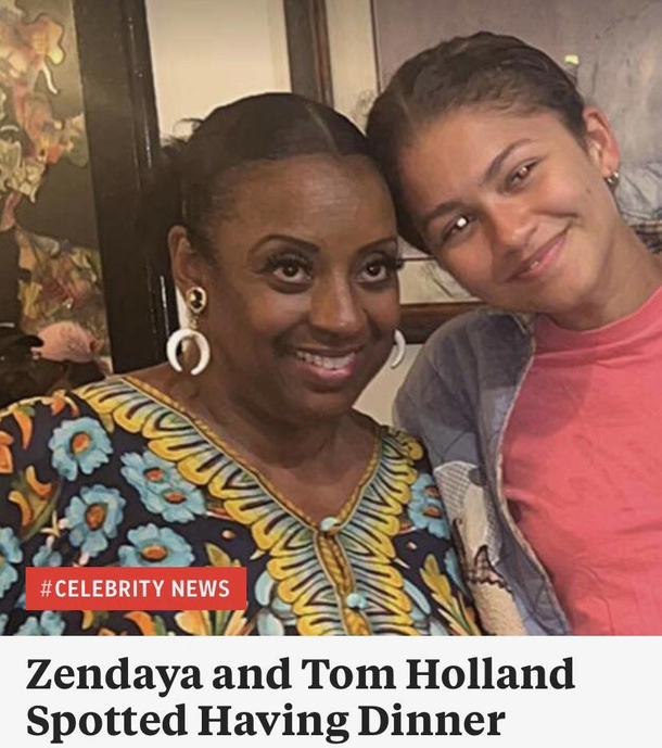 Zendaya and Tom Holland