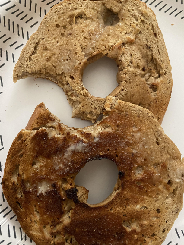 Zero raisins in my cinnamon raisin bagel