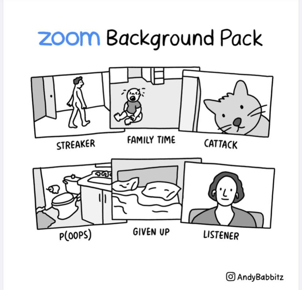 Zoom background pack oc