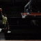 Basketball in slow motion