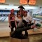 My wife went to a pirate themed charity bowling event but decided last minute she didnt want to dress like a pirate since she figured everyone else would be So she went as a cannon