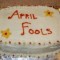 Pic #1 - My fiancs aunt told her cousin they could have cake for dinner on April Fools Day He wasnt expecting what he bit in to