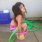 Pic #1 - My little sister was complaining about wanting to swim but having no pool I found her in the backyard like this