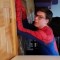 Pic #1 - Roommate bought a spider-man costume for halloween and has done this shit every fucking day since