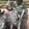 Pic #1 - someone put googly eyes on some statues the last one is my favorite