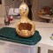 Pic #2 - I had some fun with googly eyes and one of my grandmas gourds