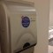 Pic #3 - So I had some stickers printed to stick on paper towel dispensers in public bathrooms 