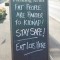 Pic #5 - Creative chalk signs for bars and restaurants around the world