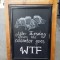 Pic #6 - Creative chalk signs for bars and restaurants around the world