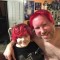 Pic #7 - My brother and dad made a bet dad lost had had to dye his hair