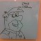 Pic #9 - Every week I draw a new version of my co-worker on his dry erase board He is a quiet  year old man and doesnt really know how to feel about this