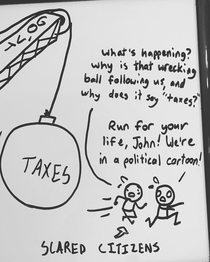  A comic from my yo sons whiteboard