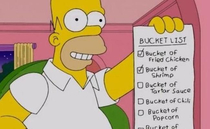  bucket list