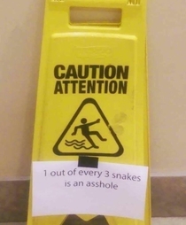 Caution