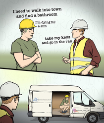  dying for a shit