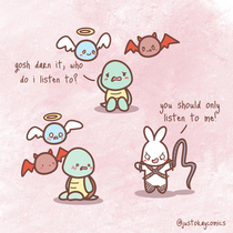  good vs evil vs me
