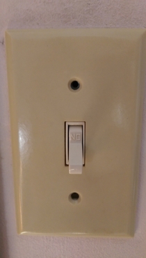  Hey light switch did I install you correctly