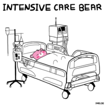  Intensive Care Bear by Steve Nelson
